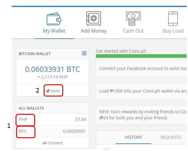 How To Send Money To The Bitcoin Wallet